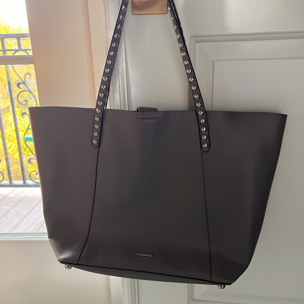 Rebecca Minkoff Grey Color. Silver Studs. - Picture 3 of 4